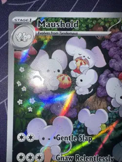 Pokemon TCG Maushold 226/193 Paldea Evolved Illustration Rare Card NM Condition - Image 5