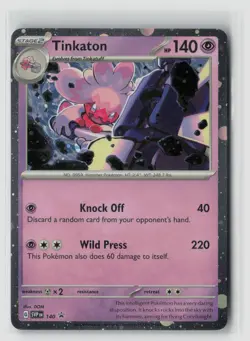 Tinkaton #140 Sv Scarlet & Violet Promo Cards Promo Cosmos Holo Pokemon TCG LP - Image 1