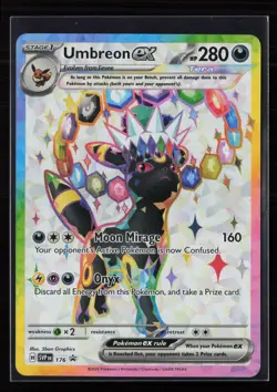 Umbreon ex SVP 176 Holo Pokemon TCG SV: Scarlet & Violet Promo Cards NM - Image 1
