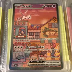 Pokemon Mew EX 053 Promo Holo 180 HP English Scarlet & Violet Card - Image 1