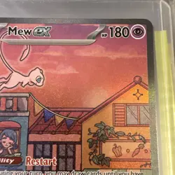 Pokemon Mew EX 053 Promo Holo 180 HP English Scarlet & Violet Card - Image 3