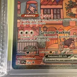 Pokemon Mew EX 053 Promo Holo 180 HP English Scarlet & Violet Card - Image 5