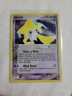 Jirachi 8/101 Holo Rare Pokemon Card - Hidden Legends Set - Image 1