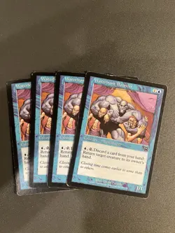 Waterfront Bouncer *Common* Magic MtG x1 Mercadian Masques MP X4 Playset - Image 1