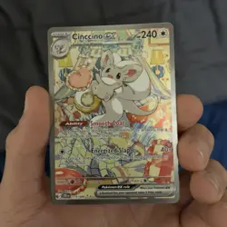 Cinccino EX Special illustration rare Chaos Rising Pokemon TCG Card - Image 1