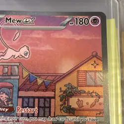 Pokemon Mew EX 053 Promo Holo 180 HP English Scarlet & Violet Card - Image 3