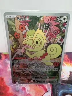 Kecleon 213/191 Surging Sparks Illustration Rare Holo EN Pokemon Card - Image 1