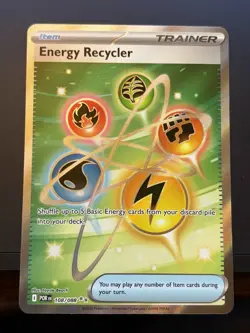 Energy Recycler 108 Pokemon 2026 Perfect Order Full Art Ultra Rare Card - Image 1