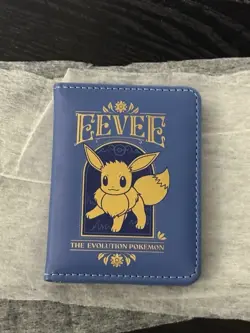 Pokemon Natural History Museum Eevee evolutions Travel Pass Holder Card Wallet - Image 1
