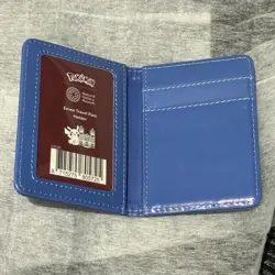 Pokemon Natural History Museum Eevee evolutions Travel Pass Holder Card Wallet - Image 3