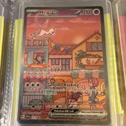 Pokemon Mew EX 053 Promo Holo 180 HP English Scarlet & Violet Card - Image 1