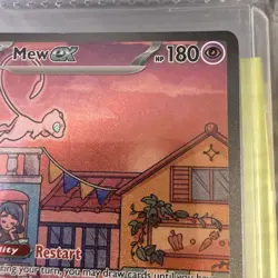 Pokemon Mew EX 053 Promo Holo 180 HP English Scarlet & Violet Card - Image 3