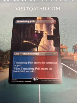 Thundering Falls (Borderless) - R331 - MTG - Murders at Karlov Manor (MKM) - Image 1