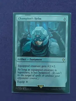 Champion's Helm Surge Foil - FIC 0337 NM - MTG Magic - Image 1
