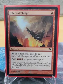 infernal Plunge -Innistrad -Foil -LP / MTG - Image 1