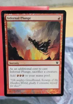 infernal Plunge -Innistrad -Foil -LP / MTG - Image 2