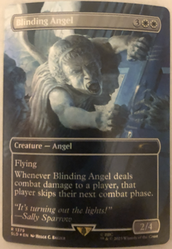 Blinding Angel x1 1x FOIL Borderless Secret Lair SLD NM MTG - Image 1
