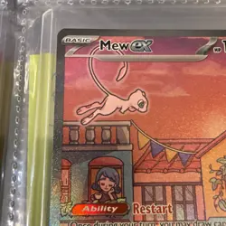 Pokemon Mew EX 053 Promo Holo 180 HP English Scarlet & Violet Card - Image 2