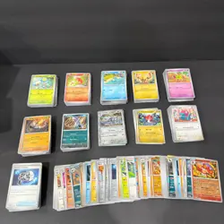 Pokemon Paradox Rift Bulk Lot ~ 400+ C/UC + Holos + Reverse Holos - Image 1