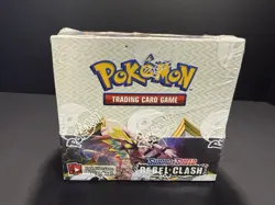 Rebel Clash Booster Box Pokemon TCG Sword & Shield 36 Packs Sealed (See Photos) - Image 1