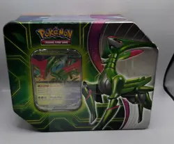 Pokemon TCG Paradox Clash Tin - Iron Leaves Ex NEW Sealed - Image 1