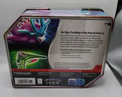 Pokemon TCG Paradox Clash Tin - Iron Leaves Ex NEW Sealed - Image 3
