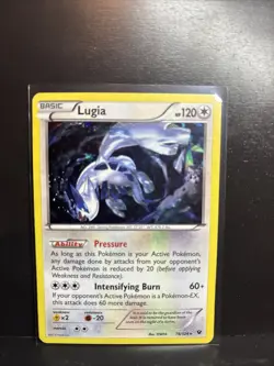 Pokemon TCG Lugia Fates Collide 78/124 Exclusive Cracked Ice Holo - Image 1