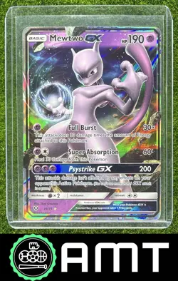 Mewtwo GX 2017 Pokemon Shining Legends Ultra Rare Hololfoil #39/73 - Image 1