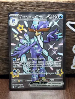 Quaquaval ex SVP084 Scarlet & Violet Full Art Black Star Promo Pokemon TCG NM - Image 1