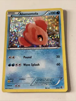 Alomomola 5/12 2011 Mcdonald’s Holo Promo - Pokemon Holo Foil Rare Nice! - Image 1