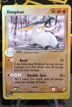 Donphan 17/109 Reverse Holo E-series Pokemon EX Ruby & Sapphire - Image 1