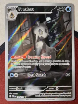 Froslass 174/167 Illustration Rare Twilight Masquerade Pokemon NM - Image 1