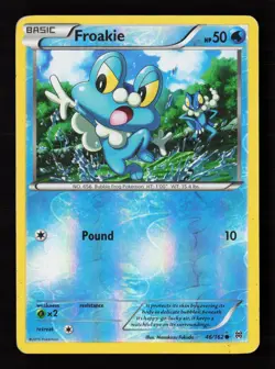 Froakie 46/162 Reverse Holo Pokemon TCG XY - BREAKthrough HP - Image 1