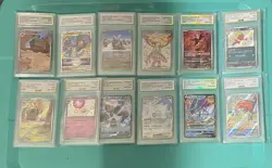 Pokemon Graded AGS Lot Of 12 Slabs Legendary and Gem MT 10s - Image 1