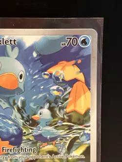Ducklett 109/086 Illustration Rare IR - English Pokemon TCG - Full Art White Fla - Image 2