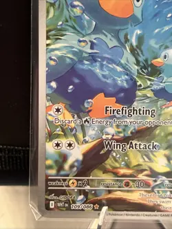 Ducklett 109/086 Illustration Rare IR - English Pokemon TCG - Full Art White Fla - Image 4