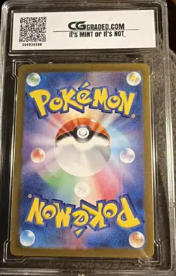 CGgraded Pokemon Mew Ex #327 Shiny Treasure ex Japanese 2023 Pristine 10 - Image 3