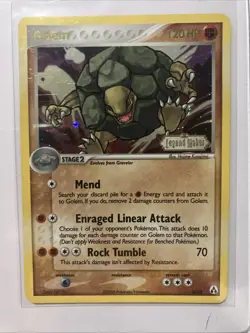 2006 POKEMON LEGEND MAKER GOLEM REVERSE FOIL STAMPED #6/92⭐⭐ MINT - Image 3