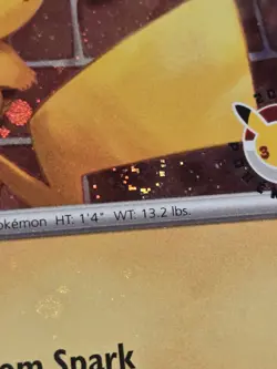 Pikachu 051/162 Cosmos Holo Pokemon Day 2026 Stamped Promo NM w SWIRL - Image 4