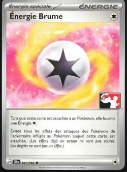 Carte Pokemon Energie Brume Stamp Ligue 161/162 Forces Temporelles Francais - Image 1