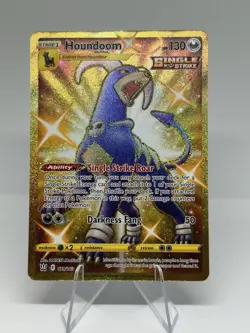 The Pokemon Company Houndoom 179/163 Battle Styles Secret Rare Holo EN - Image 1