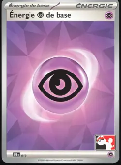 Carte Pokemon Energie Psy Stamp Ligue 013 Ecarlate et Violet Francais - Image 1