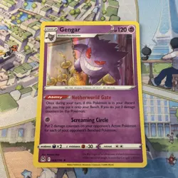 Holo Gengar 066/196 Rare Pokemon TCG Lost Origin Near Mint - Image 1
