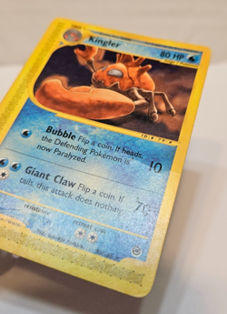 Kingler 50/165 Rare Expedition Pokemon 1628 - Image 2