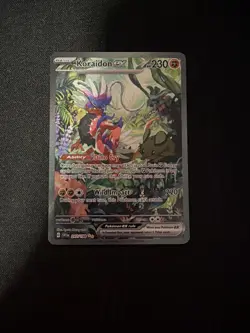 Koraidon ex 247/198 Special Illustration Rare Scarlet & Violet Pokemon TCG - Image 1