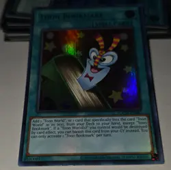 Yu-Gi-Oh! Toon Bookmark TOCH-EN003 Toon Chaos Ultra Rare Holo 1st Ed Spell EN - Image 3