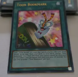 Yu-Gi-Oh! Toon Bookmark TOCH-EN003 Toon Chaos Ultra Rare Holo 1st Ed Spell EN - Image 4
