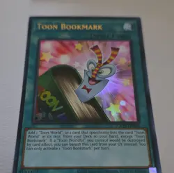 Yu-Gi-Oh! Toon Bookmark TOCH-EN003 Toon Chaos Ultra Rare Holo 1st Ed Spell EN - Image 5