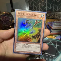 Yugioh Swift Scarecrow AP04-EN007 Super Rare LP - Image 2