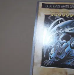 YuGiOh BANDAI Blue Eyes White Dragon Super Initial 1999 #118 NM-EX English k756 - Image 4